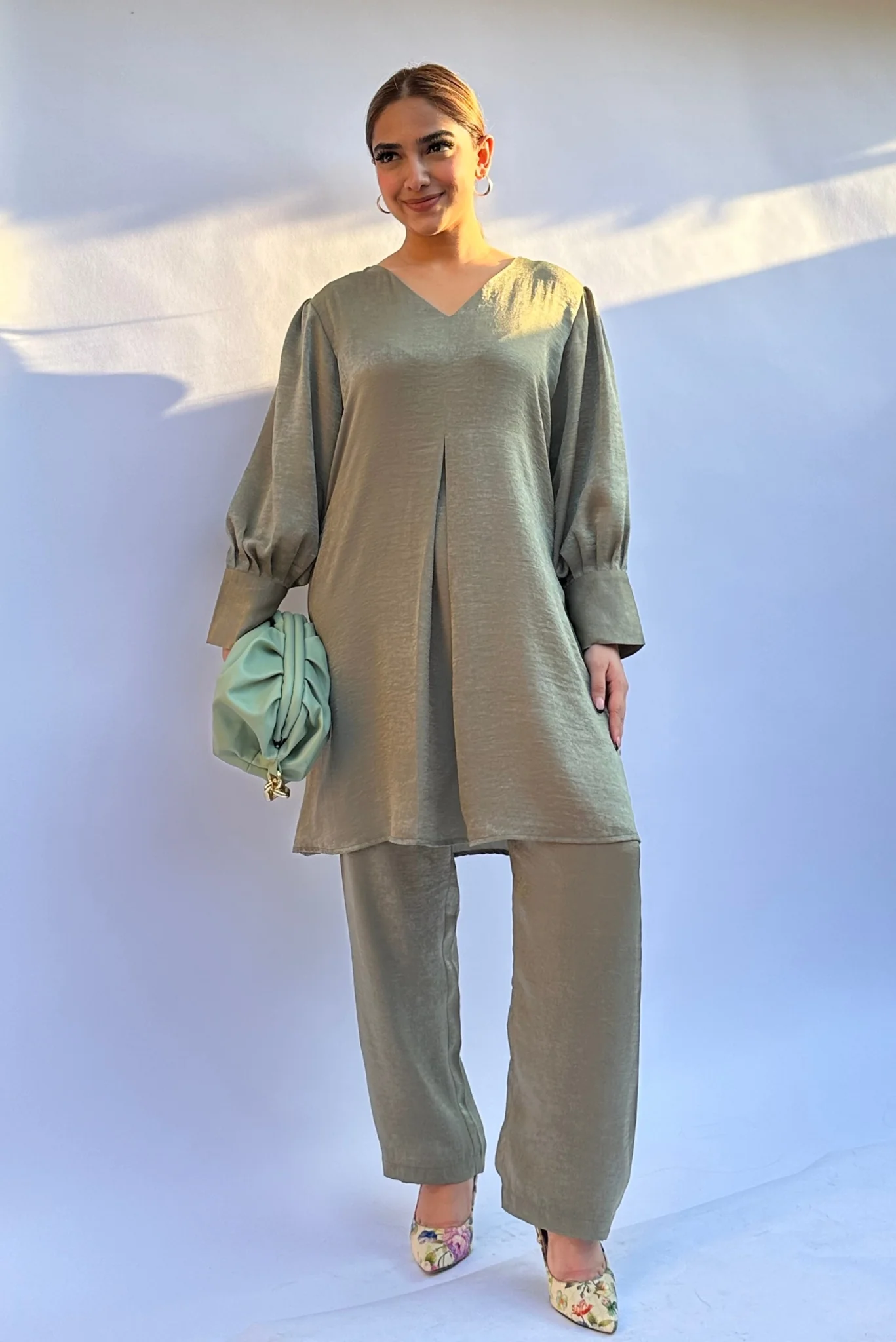 Blissful Green Coord Set