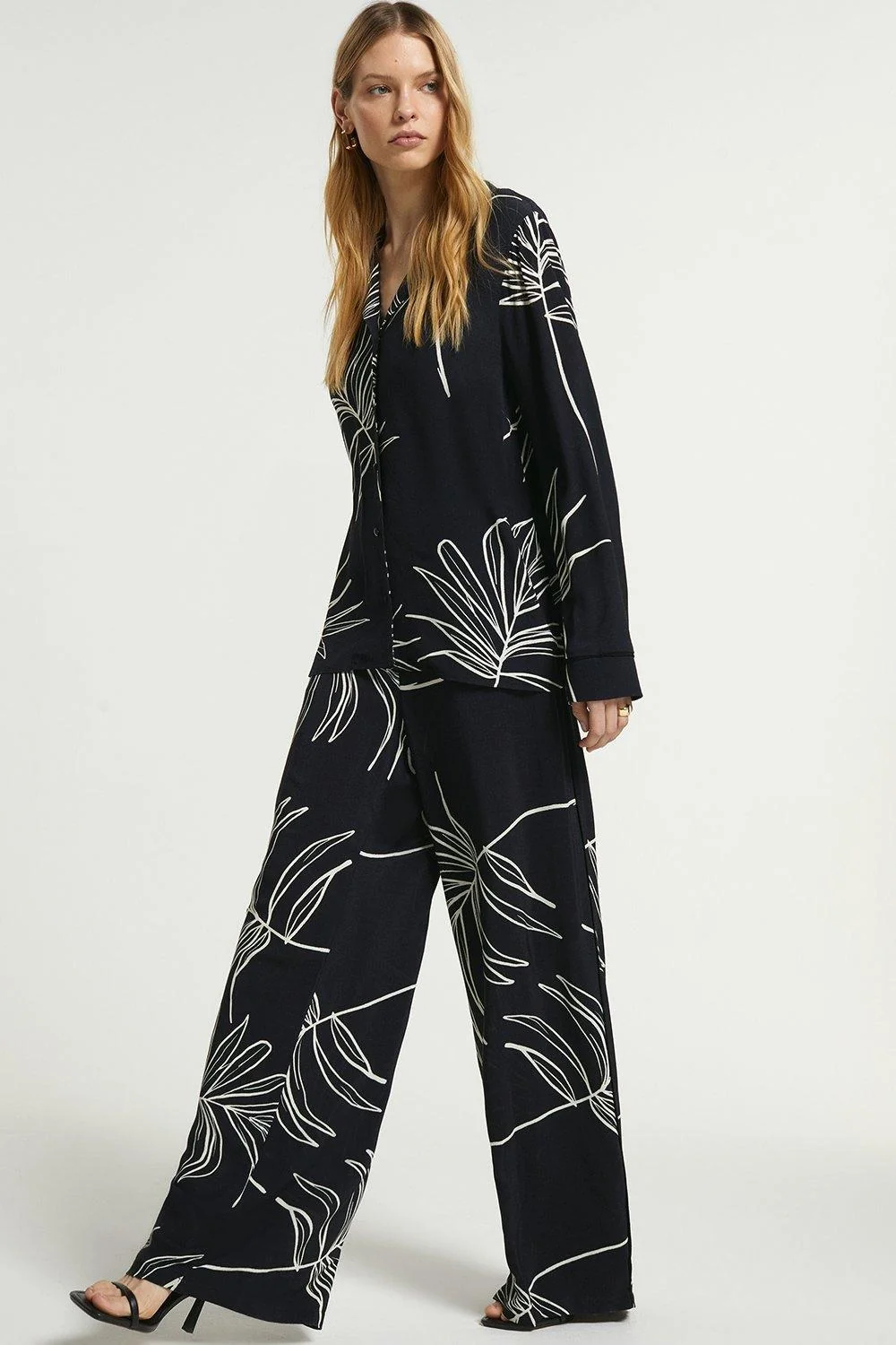 Tropical Me Black Coord Set