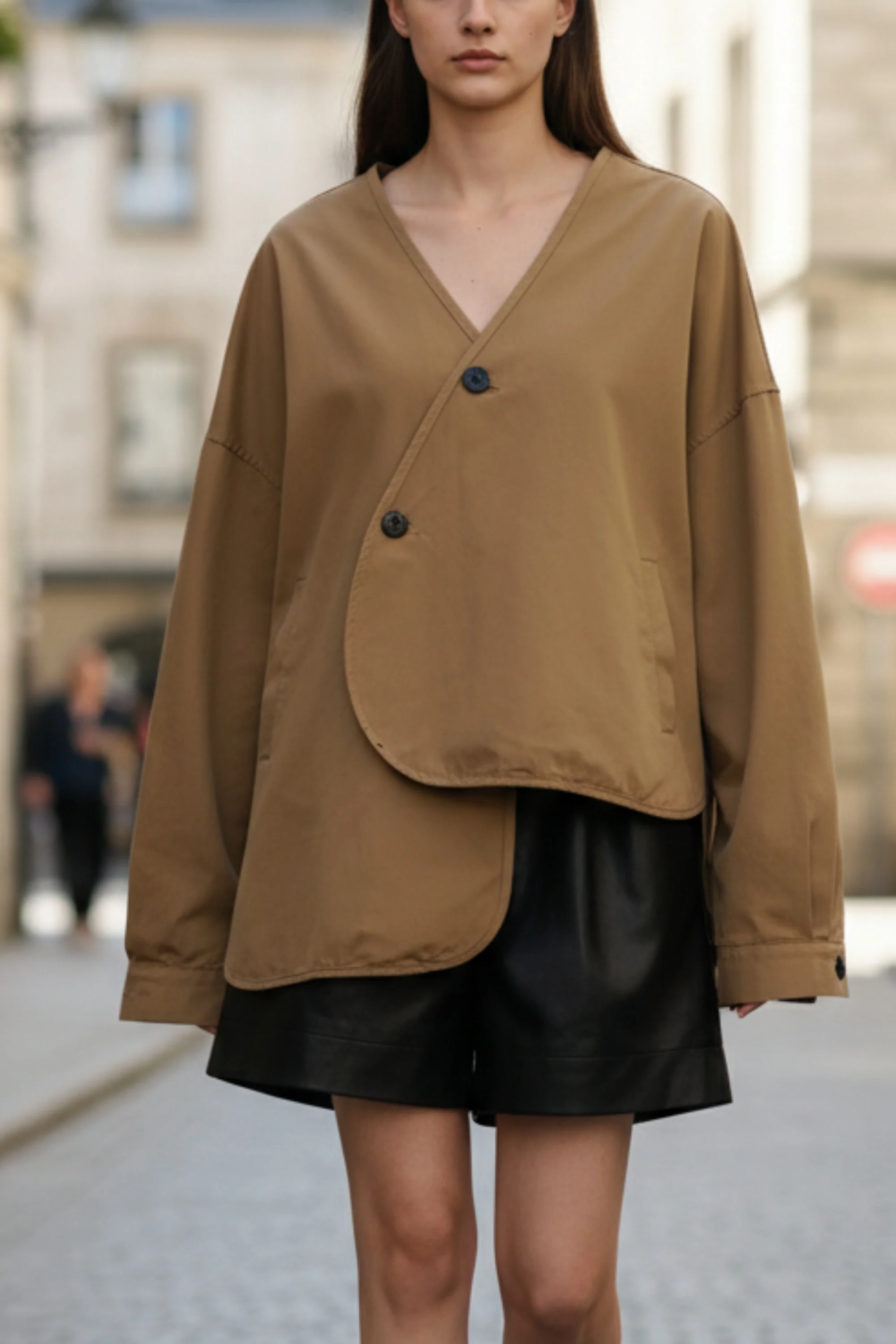 Streetwear Wrap Shirt