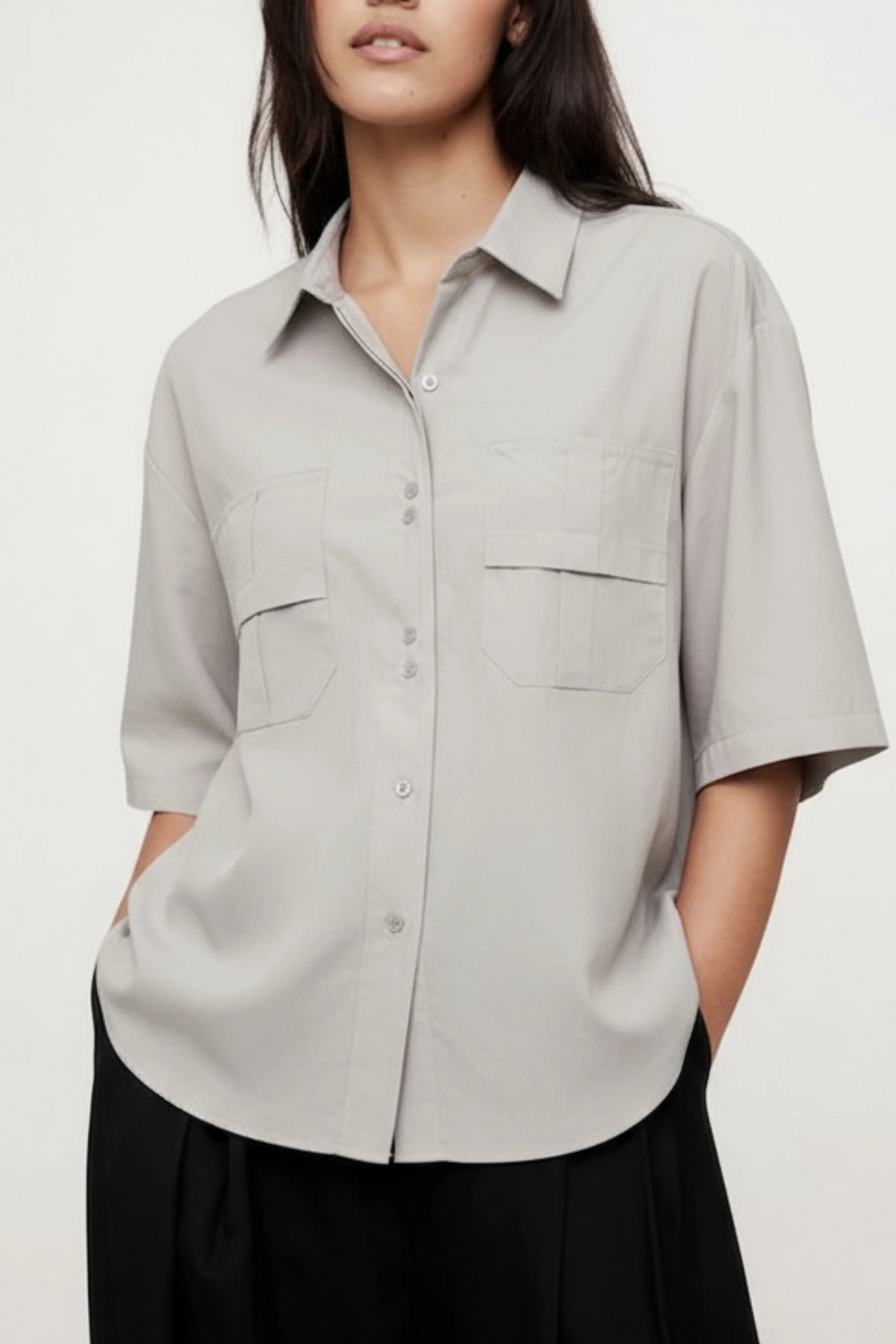 Neutral Shade Summer Shirt