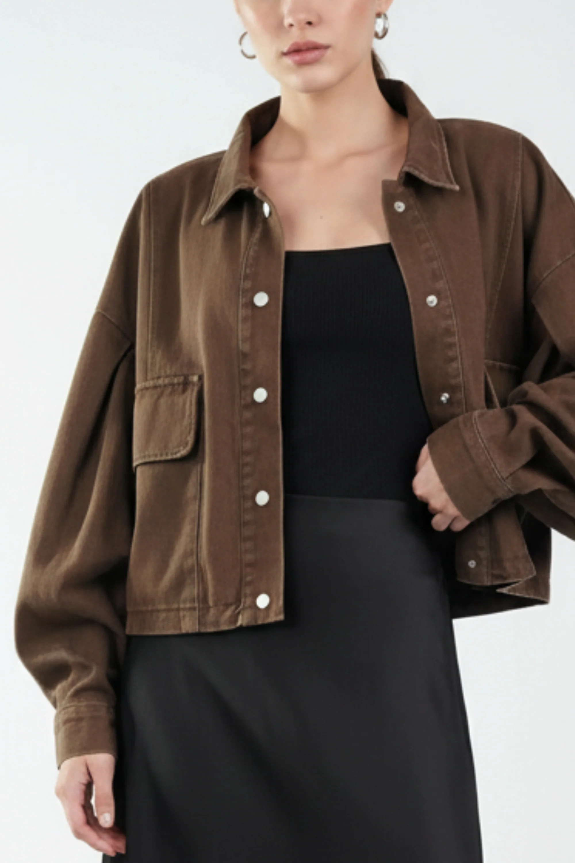Tawny Toast Oversized Jacket
