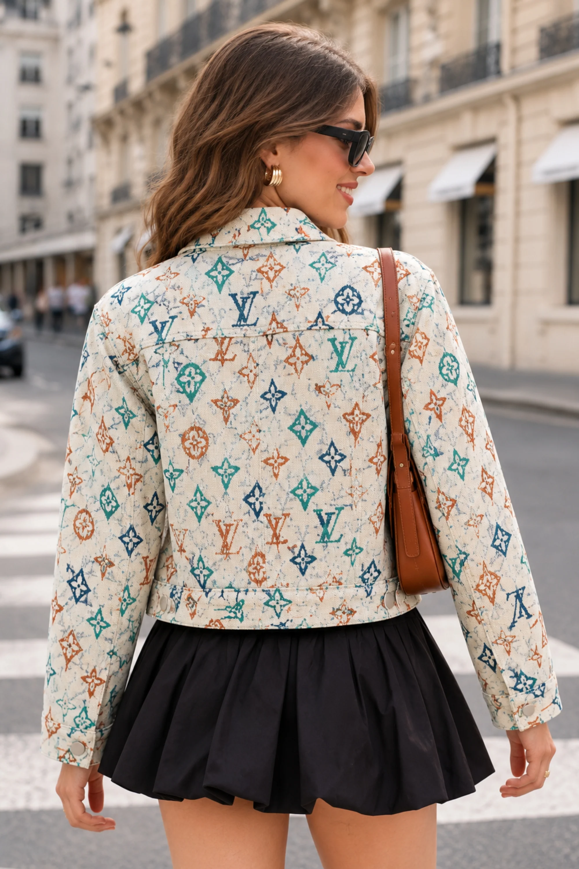 Iconic Beige Denim Jacket